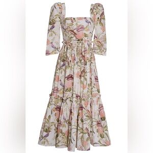 Cara Cara Floral Midi Dress 12